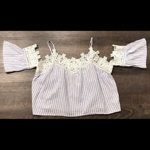 Stella Cruz off the shoulder top